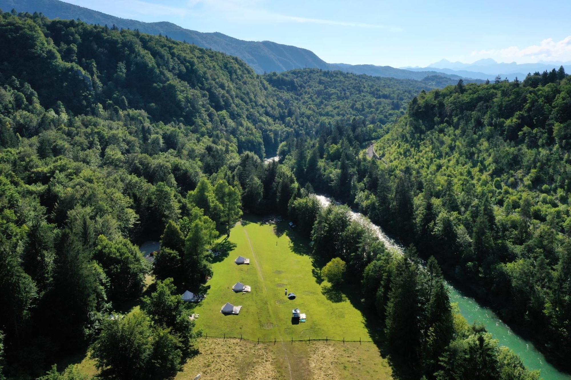 Eco River Camp - Pitches Radovljica Luaran gambar