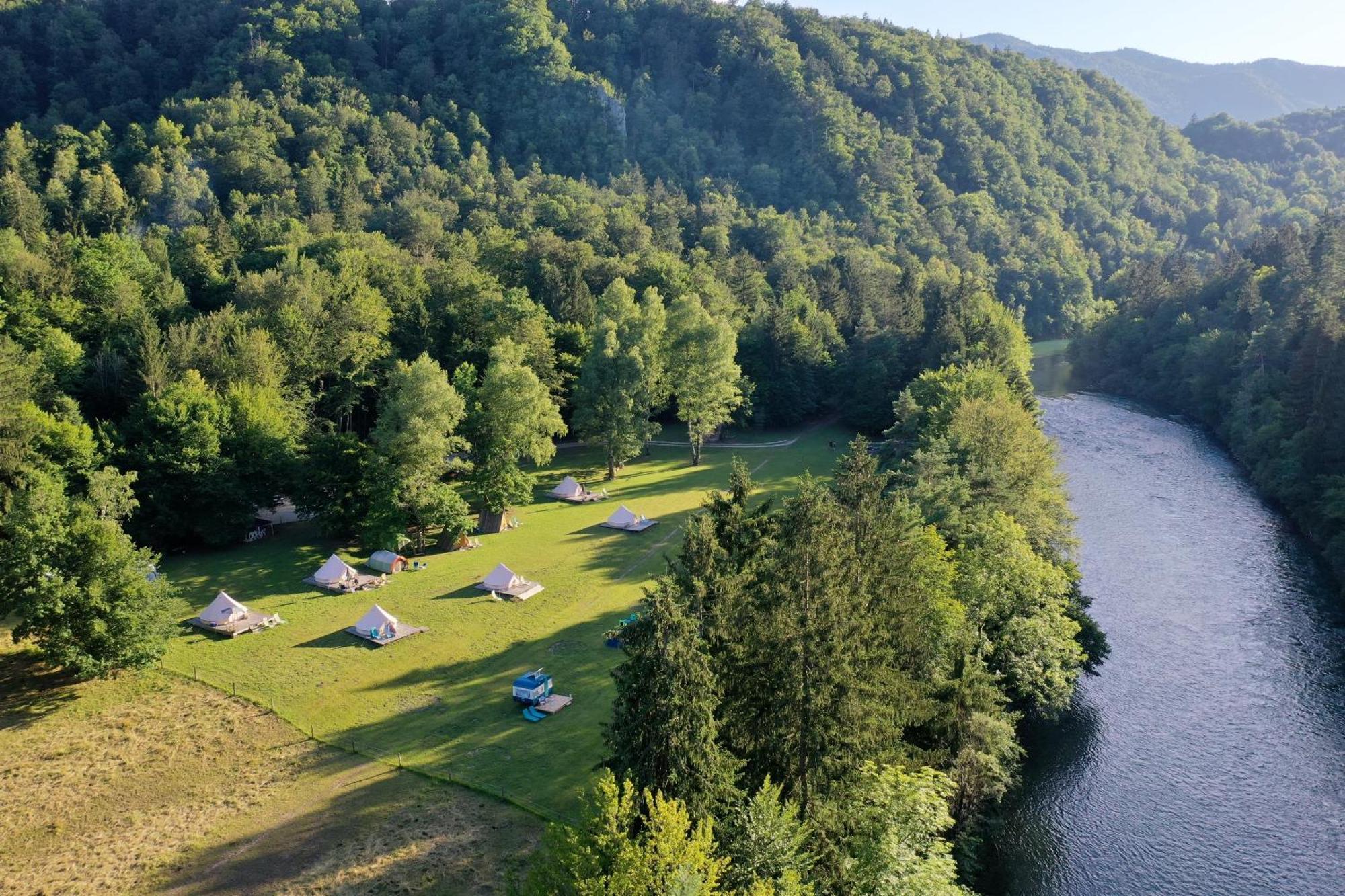 Eco River Camp - Pitches Radovljica Luaran gambar