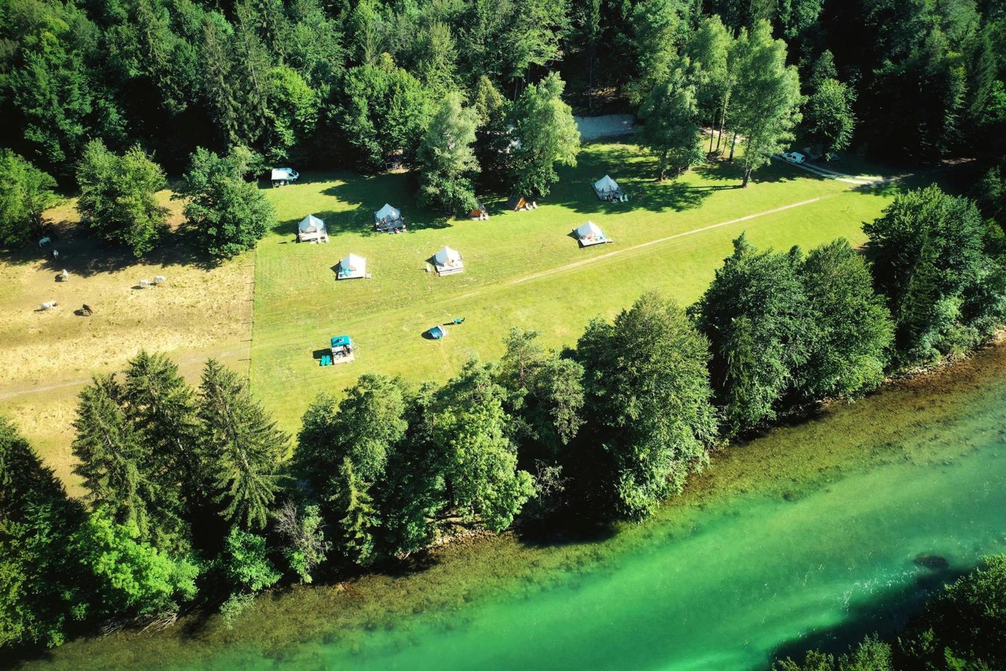 Eco River Camp - Pitches Radovljica Luaran gambar