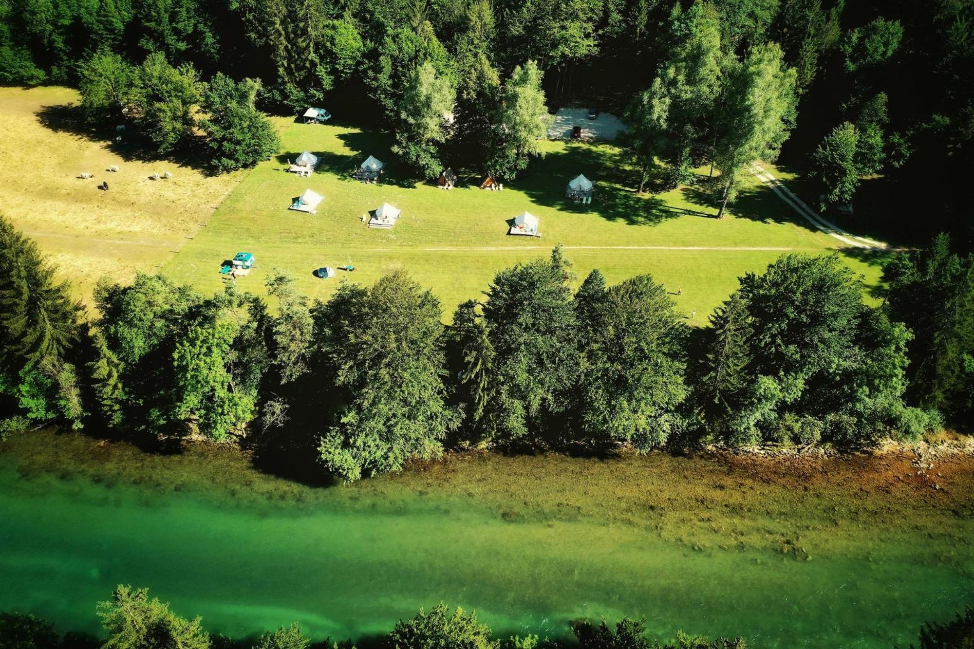 Eco River Camp - Pitches Radovljica Luaran gambar